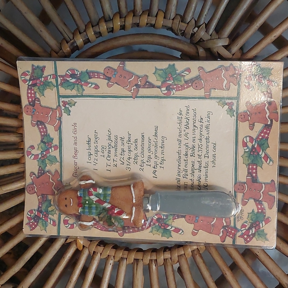 Gingerbread butter spreader NIP